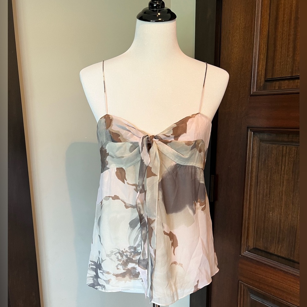 Theory 100% silk camisole top